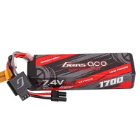 GEA172S35E2GT - Gens ace G-tech 1700mAh 2S 35C 7.4V HardCase Lipo